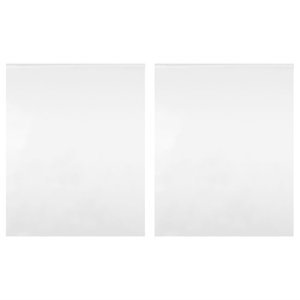 Speilfilmer 2 stk selvklebende 90x200 cm PET