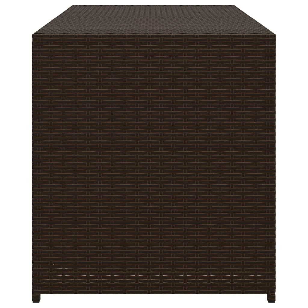 Putekasse brun 283L cm polyrotting
