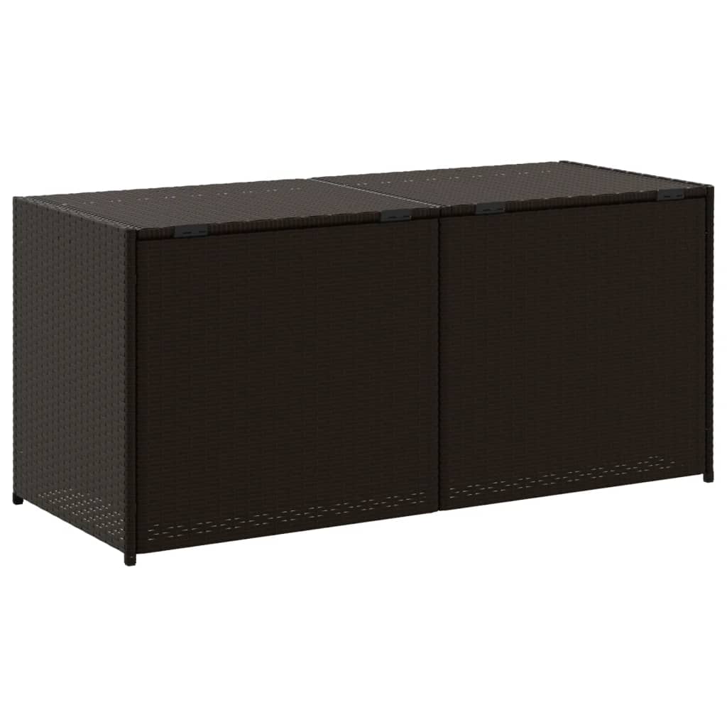 Putekasse brun 283L cm polyrotting