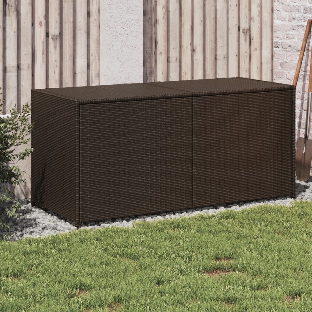 Putekasse brun 283L cm polyrotting