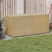 Putekasse blandet beige 283L cm polyrotting