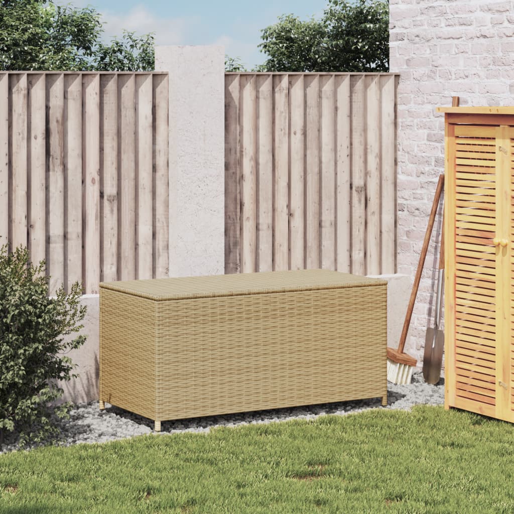 Putekasse blandet beige 190L cm polyrotting