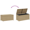 Putekasse blandet beige 190L cm polyrotting
