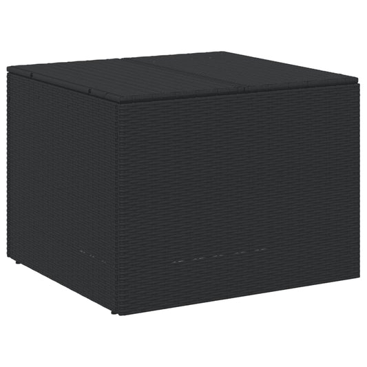 Putekasse svart 291L cm polyrotting