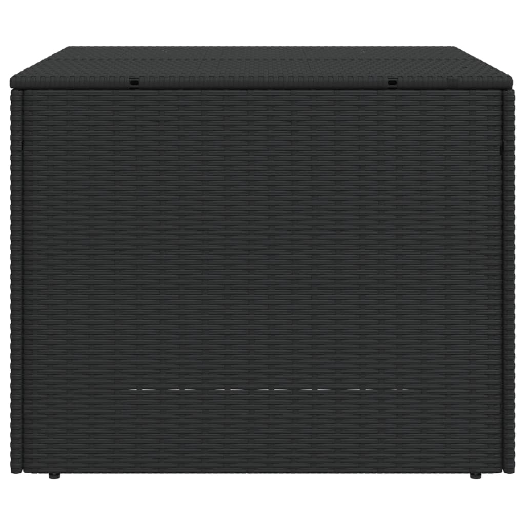 Putekasse svart 291L cm polyrotting