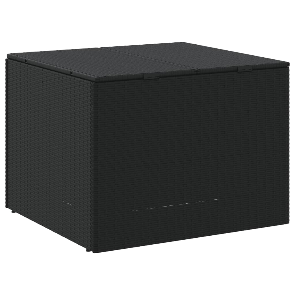 Putekasse svart 291L cm polyrotting