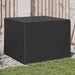 Putekasse svart 291L cm polyrotting
