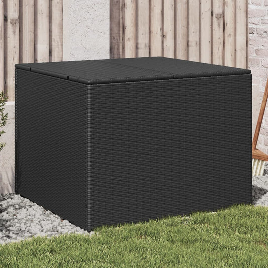 Putekasse svart 291L cm polyrotting