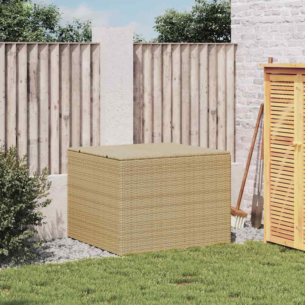 Putekasse blandet beige 291L cm polyrotting