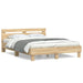 Sengeramme med hodegavl sonoma eik 150x200 cm konstruert tre