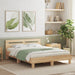 Sengeramme med hodegavl sonoma eik 140x190 cm konstruert tre