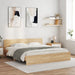 Sengeramme med hodegavl sonoma eik 180x200 cm