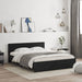 Sengeramme med hodegavl svart 140x190 cm