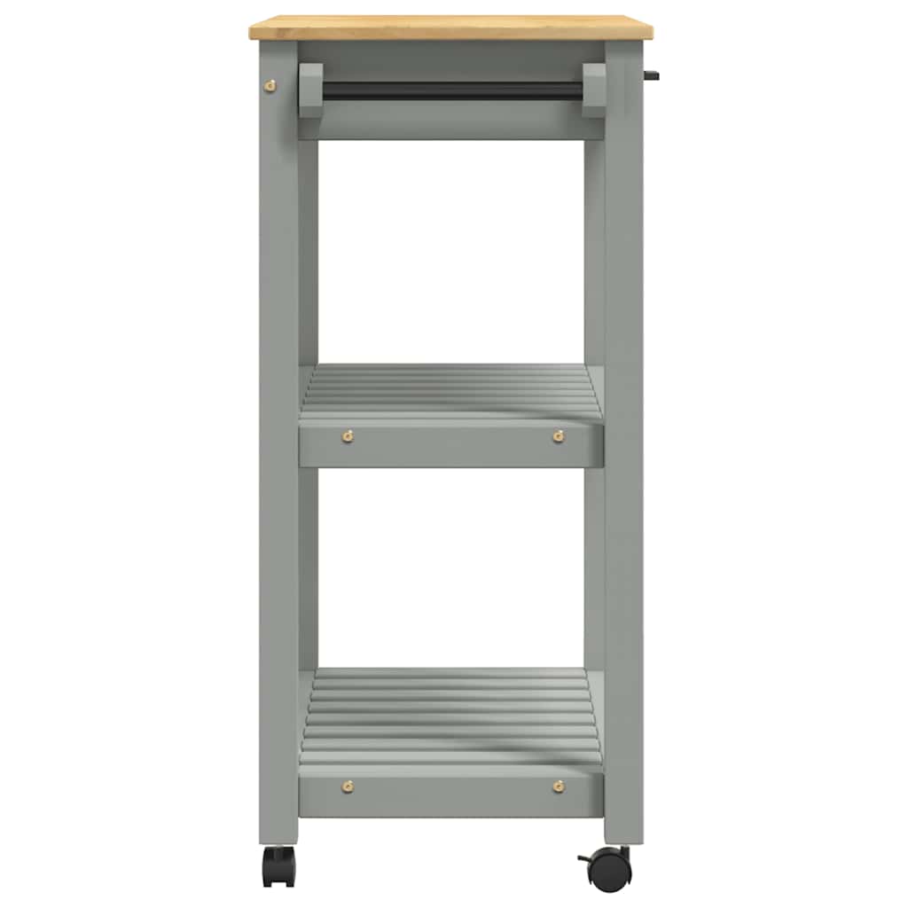 Kjøkkenvogn MONZA 84x40x88,5 cm heltre furu