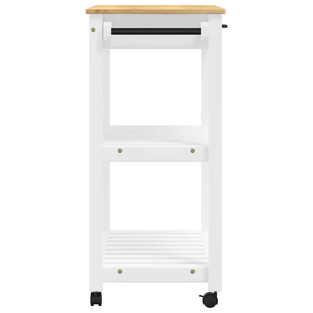 Kjøkkenvogn MONZA 84x40x88,5 cm heltre furu