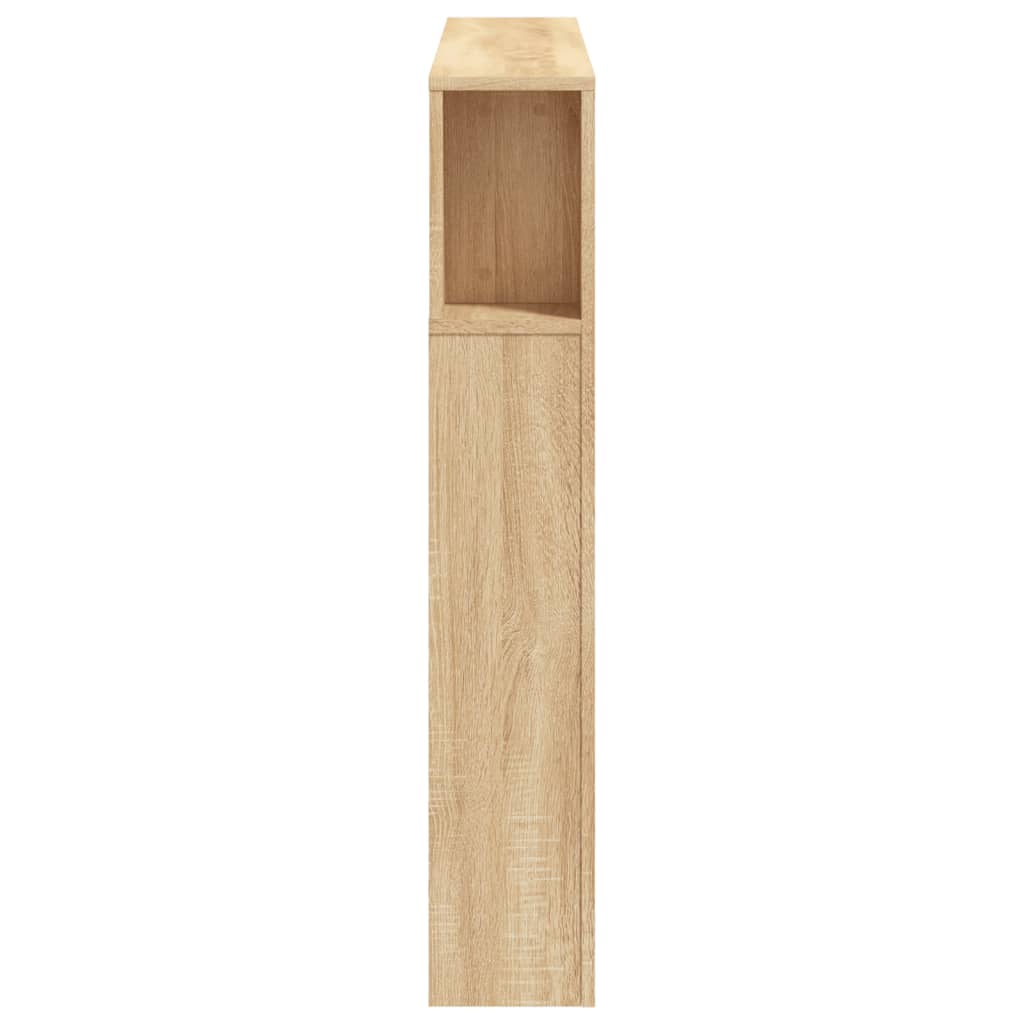 Sengegavl sonoma eik 120x18,5x103,5 cm konstruert tre
