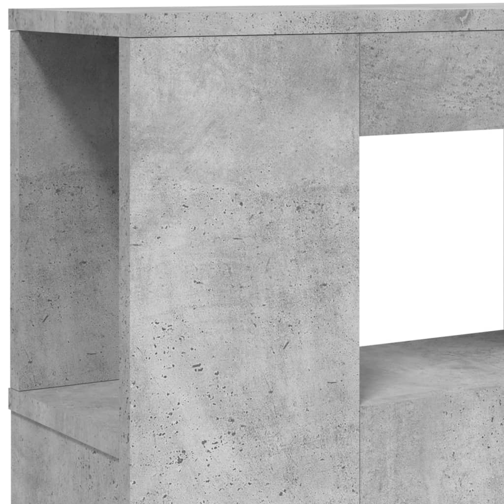 Hodegavl betonggrå 160x18,5x103,5 cm konstruert tre