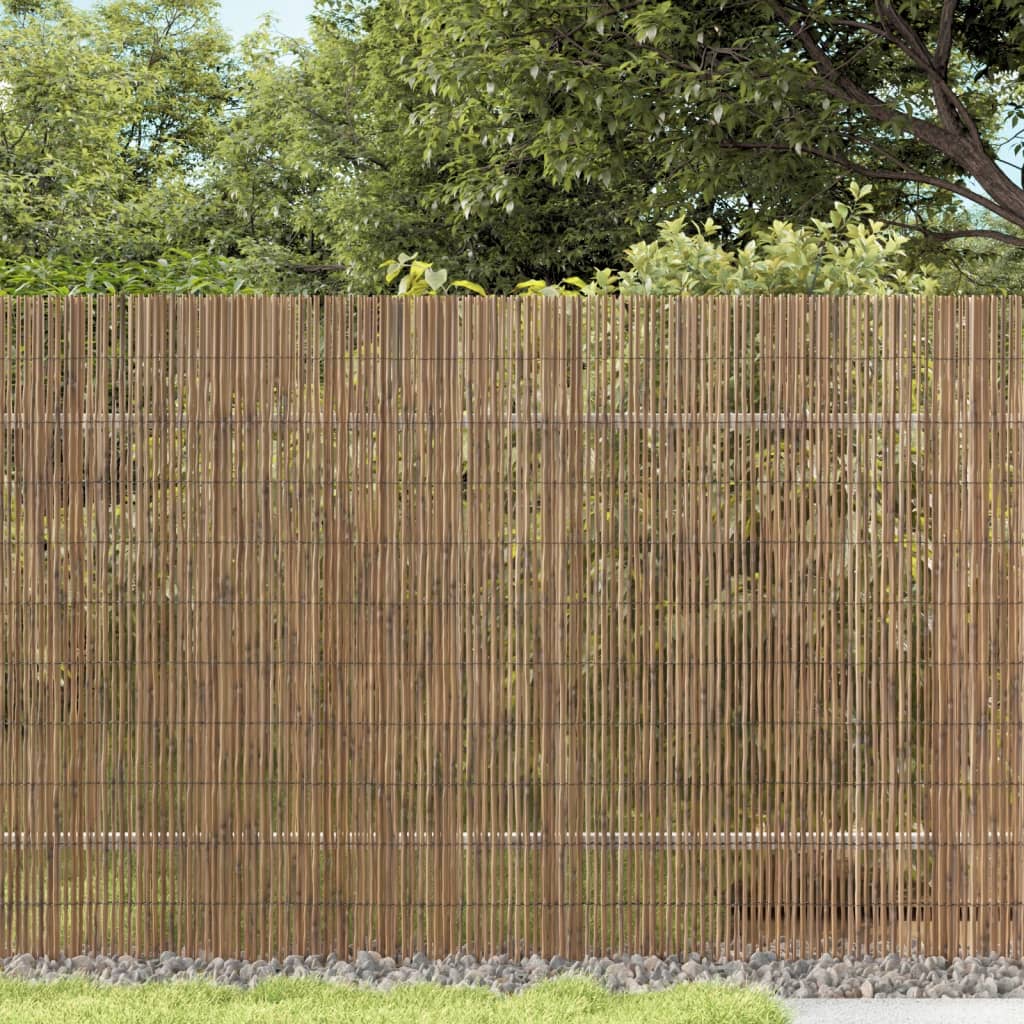 Hagegjerde 400x100 cm siv