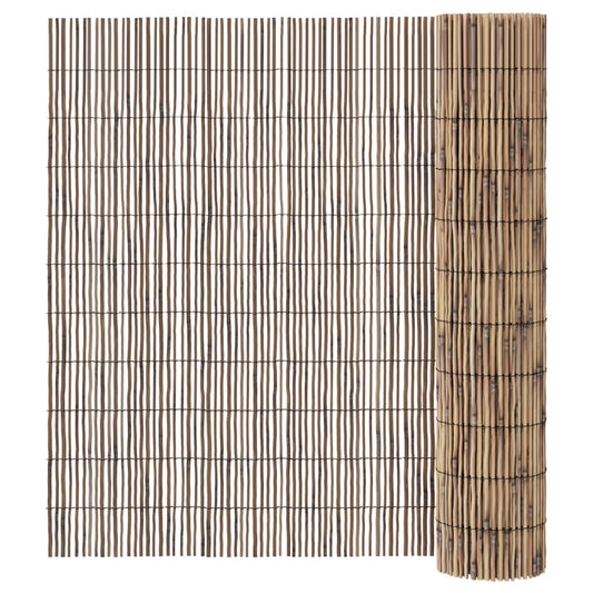 Hagegjerde 600x100 cm siv vidaXL