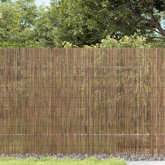 Hagegjerde 600x100 cm siv vidaXL