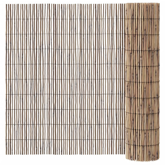 Hagegjerde 600x90 cm siv vidaXL