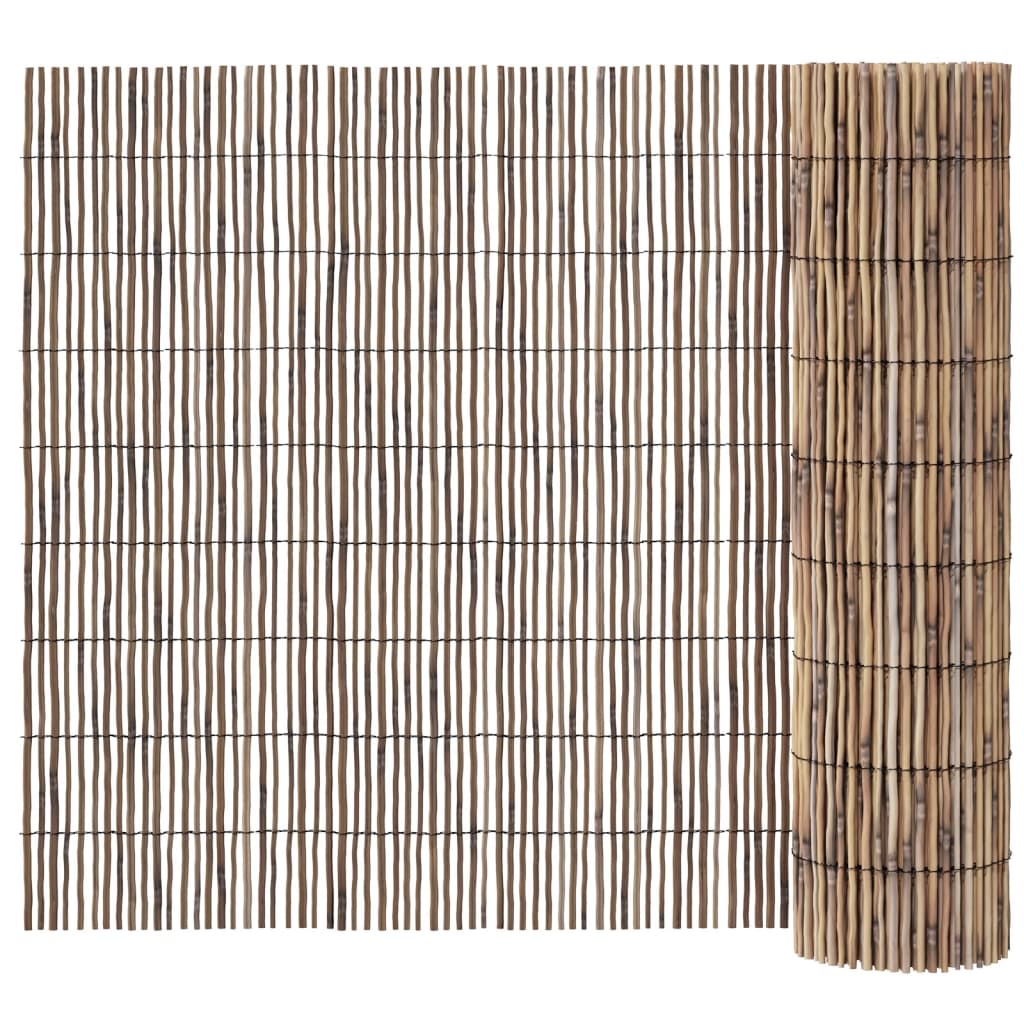 Hagegjerde 500x80 cm siv