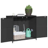 Putekasse svart 83x45x76 cm polyrotting