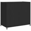 Putekasse svart 83x45x76 cm polyrotting