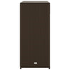 Putekasse brun 105x55x113 cm polyrotting