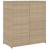 Putekasse beige 105x55x113 cm polyrotting