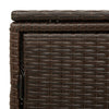 Putekasse brun 110x55x60,5 cm polyrotting