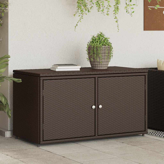 Putekasse brun 110x55x60,5 cm polyrotting