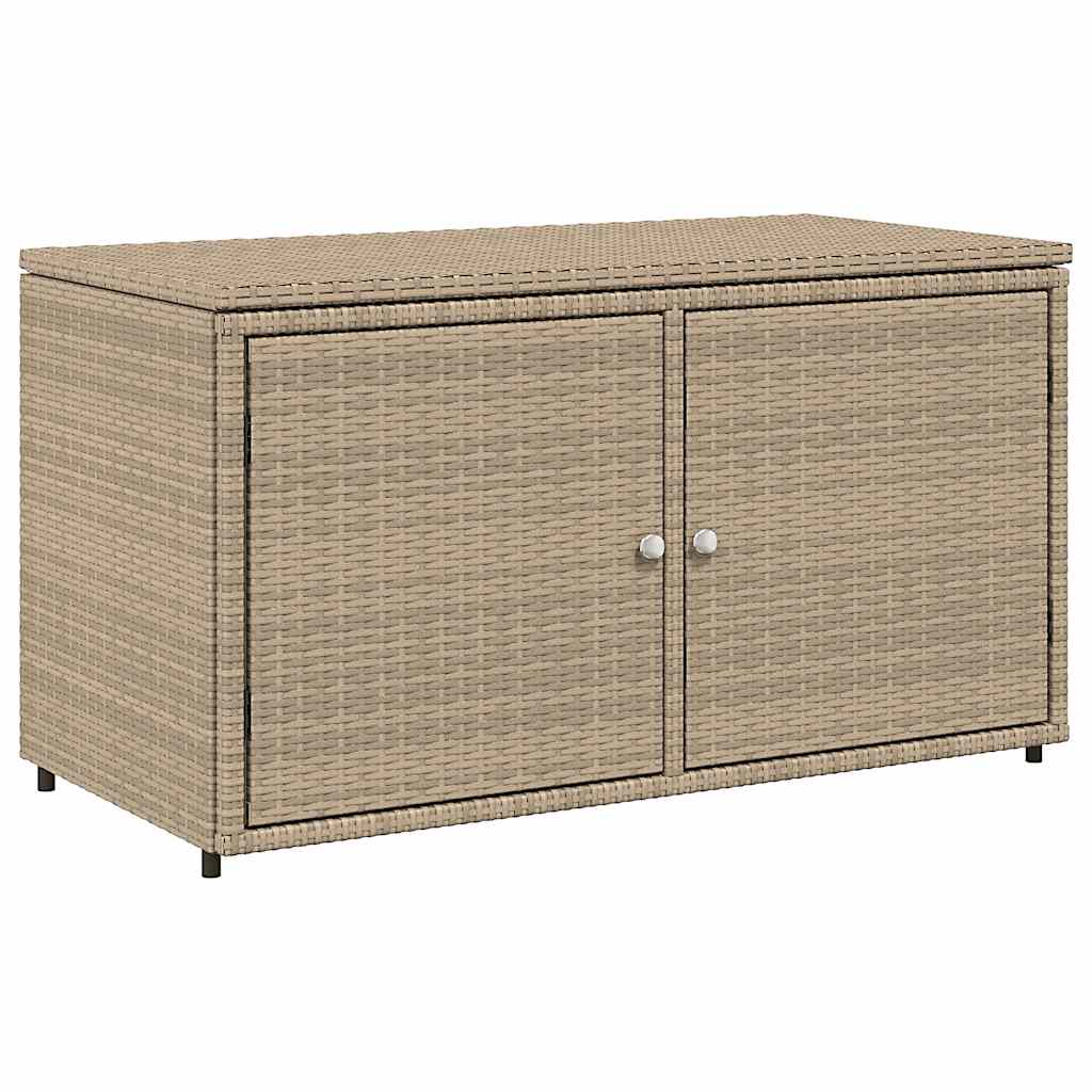 Putekasse beige 110x55x60,5 cm polyrotting