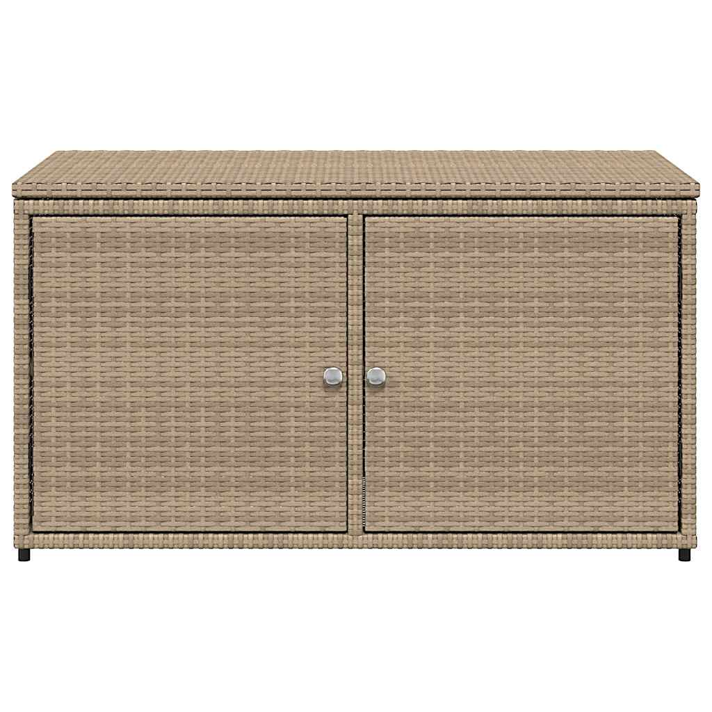 Putekasse beige 110x55x60,5 cm polyrotting