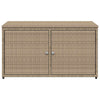 Putekasse beige 110x55x60,5 cm polyrotting