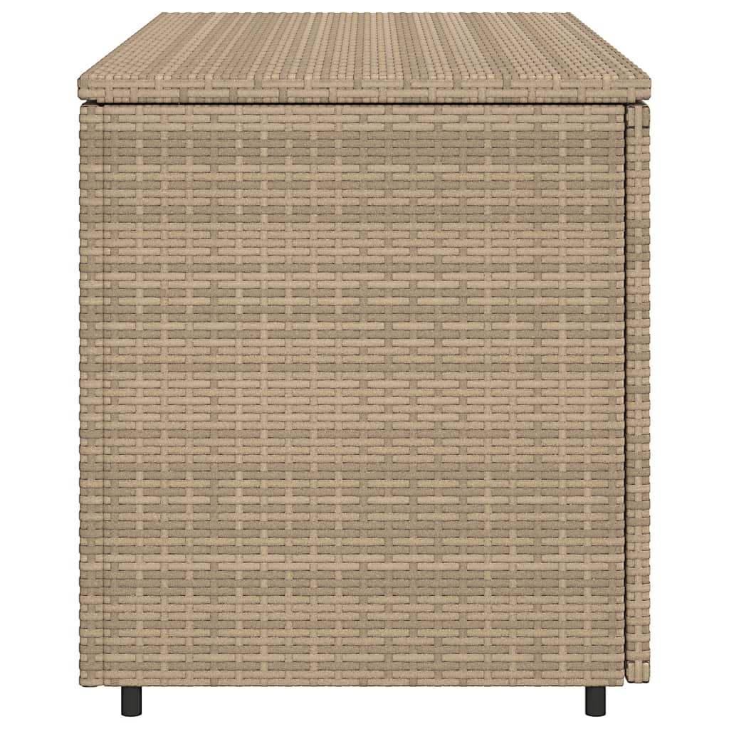 Putekasse beige 110x55x60,5 cm polyrotting