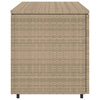 Putekasse beige 110x55x60,5 cm polyrotting