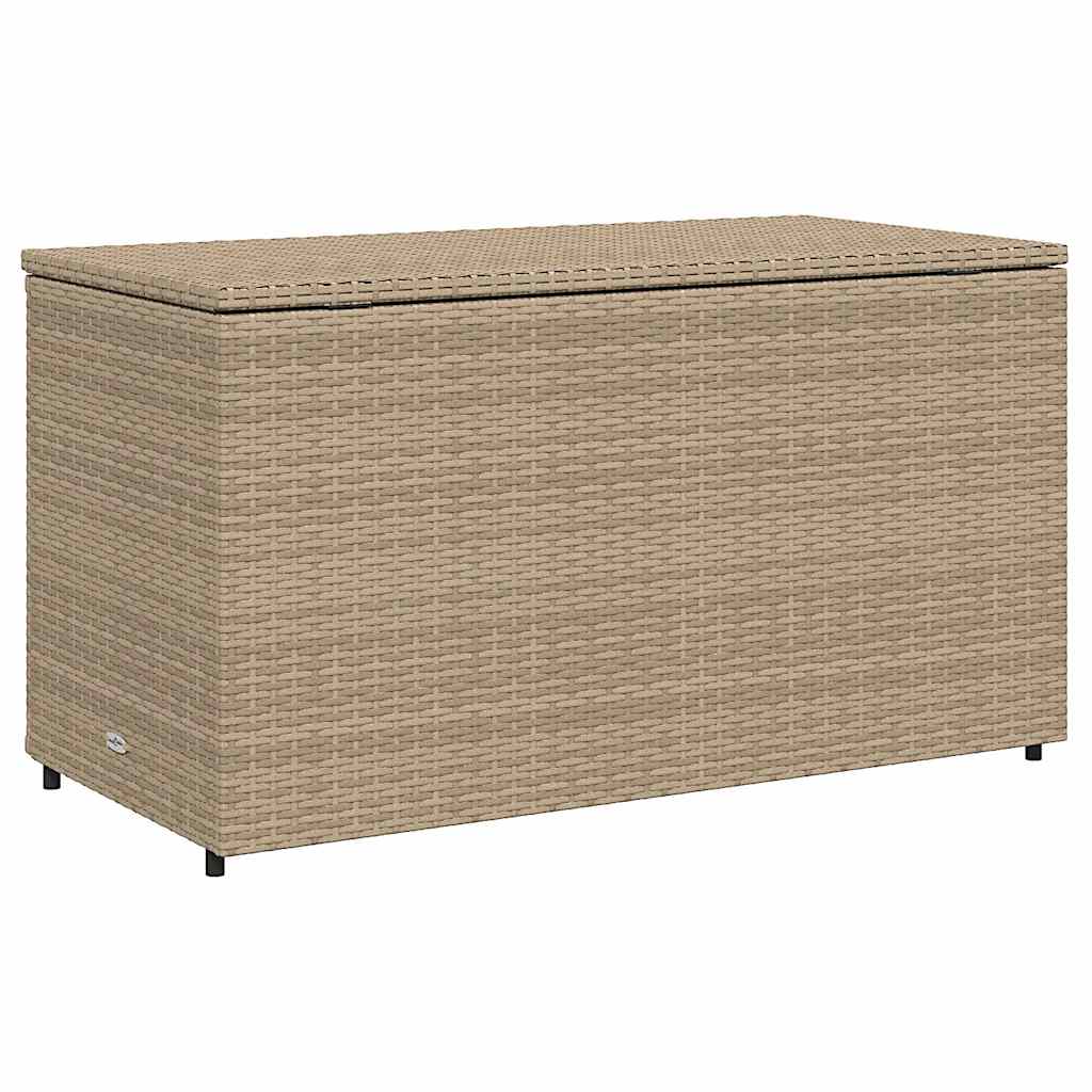 Putekasse beige 110x55x60,5 cm polyrotting