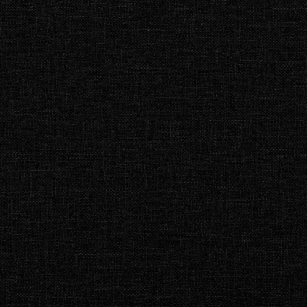 Sengeramme Dover svart 135x190 cm stoff