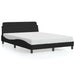 Sengeramme Dover svart 135x190 cm fløyel