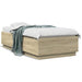 Sengeramme sonoma eik 75x190 cm konstruert tre
