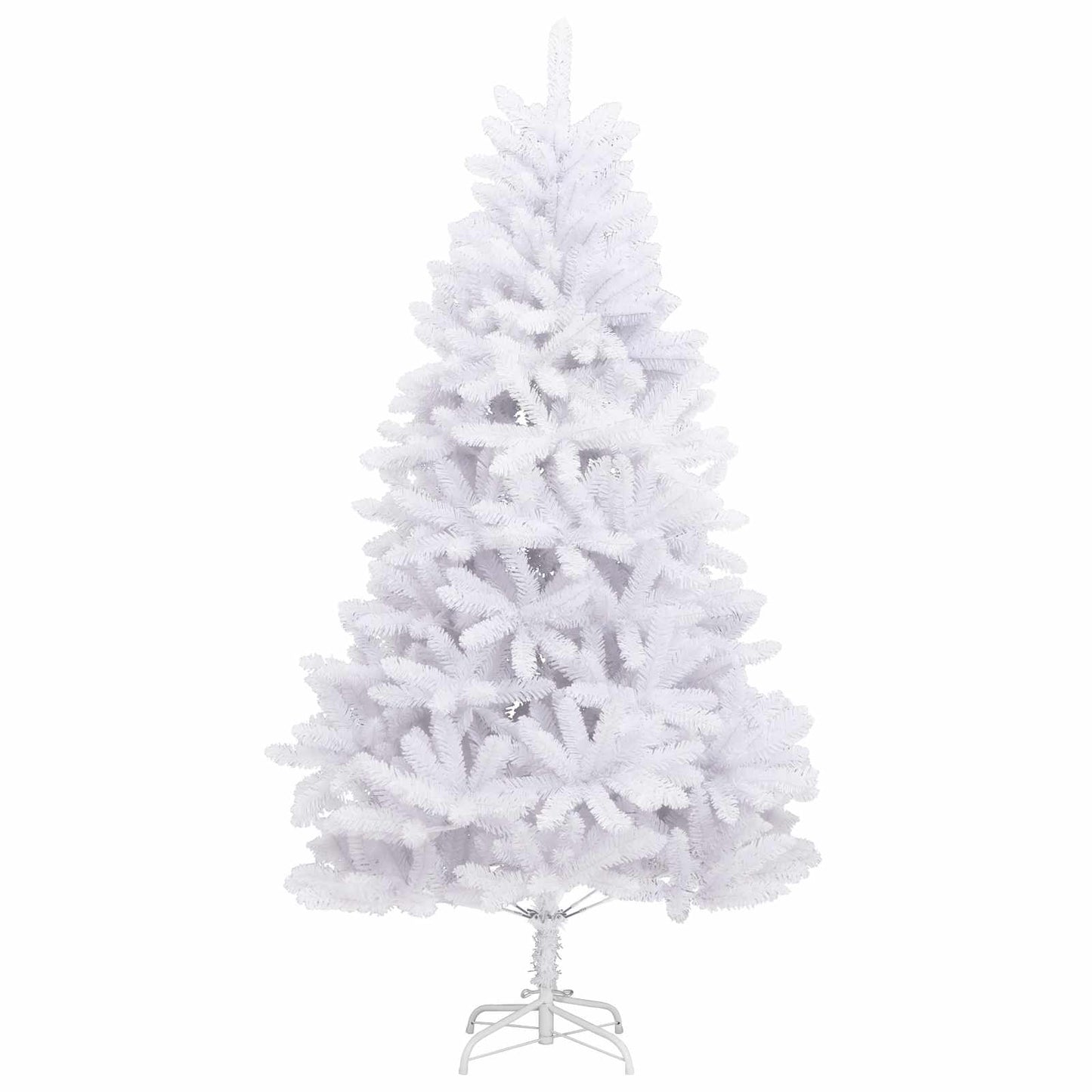 Kunstig juletre med 300 LED Hvit 300 cm PVC og metall