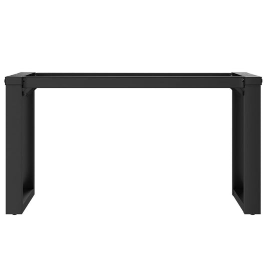 Ben for salongbord O-ramme 70x30x43 cm stål