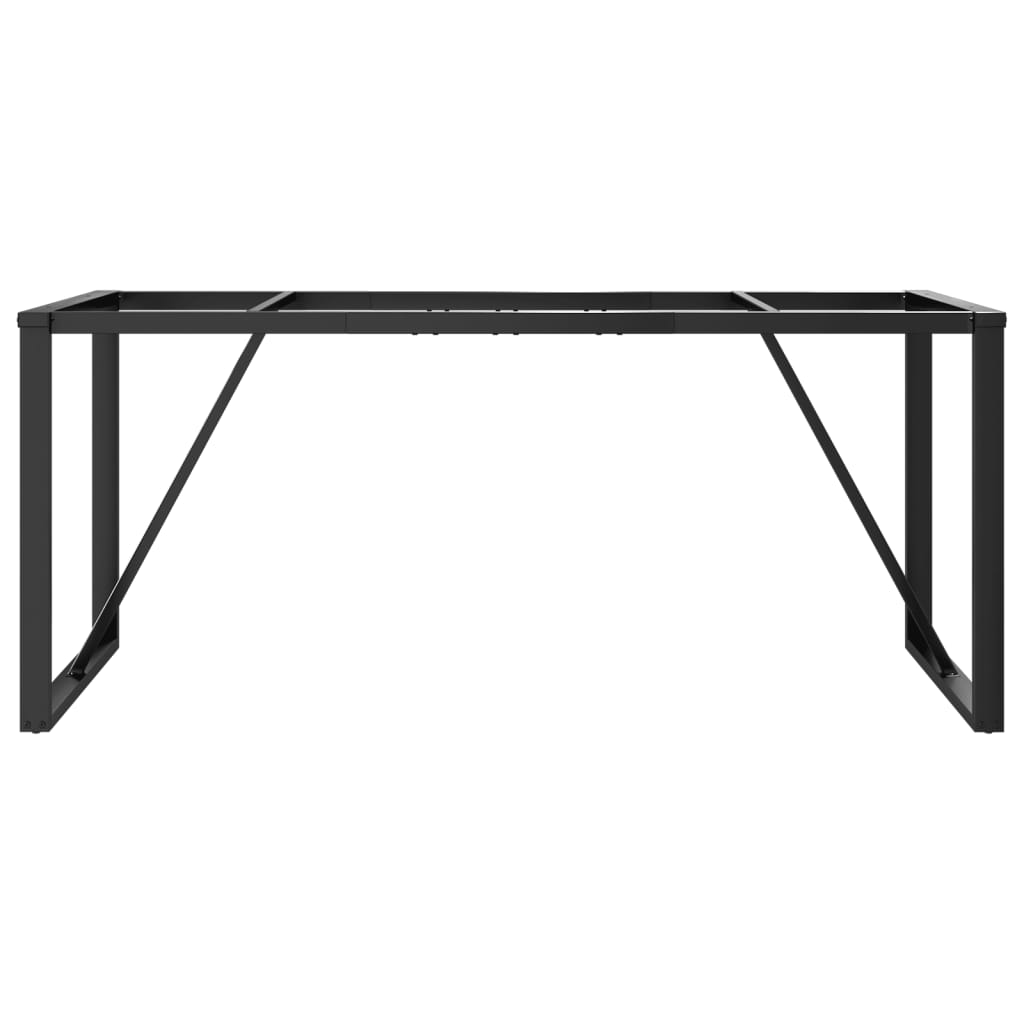 Ben for spisebord O-ramme 160x80x73 cm stål