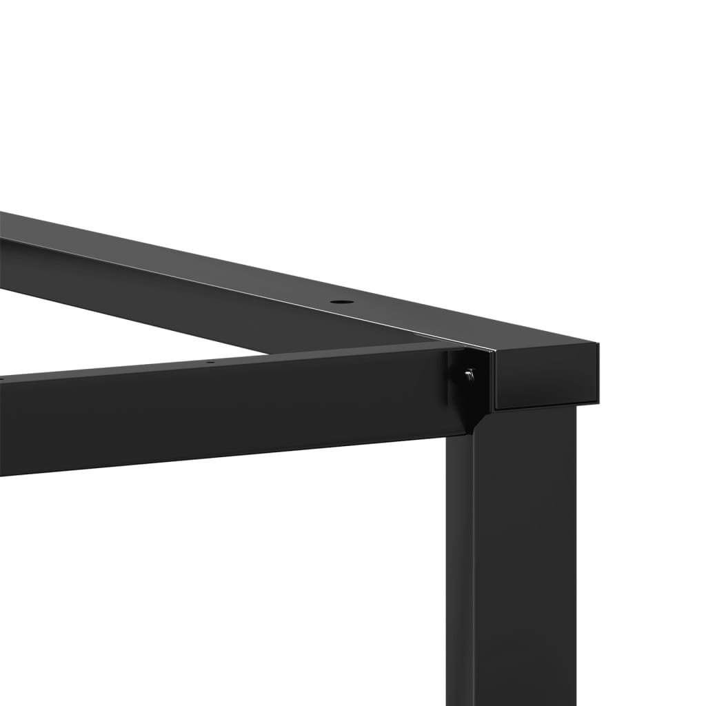 Ben for spisebord O-ramme 160x80x73 cm stål