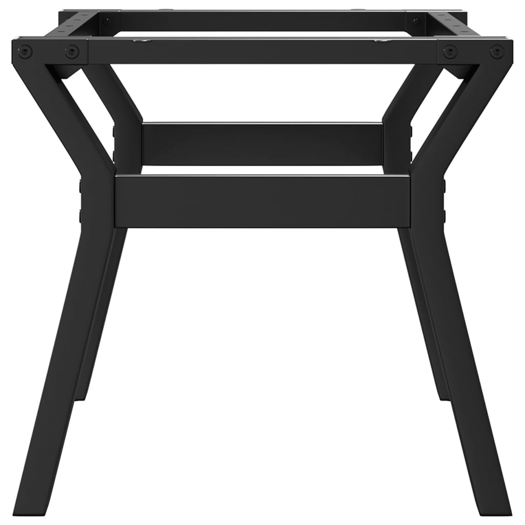 Ben for salongbord Y-ramme 60x40x38 cm stål