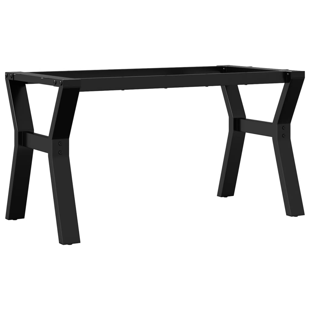Ben for salongbord Y-ramme 80x40x43 cm stål