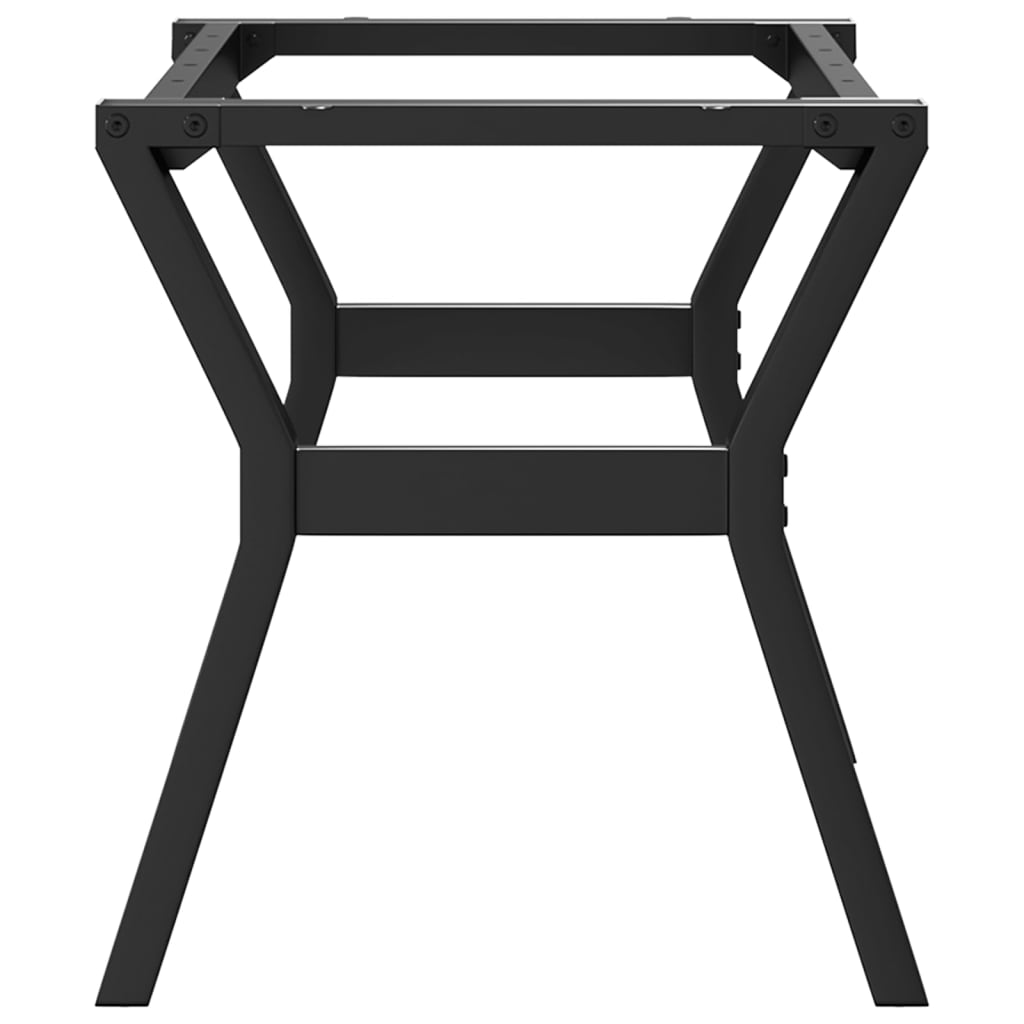 Ben for salongbord Y-ramme 80x40x43 cm stål