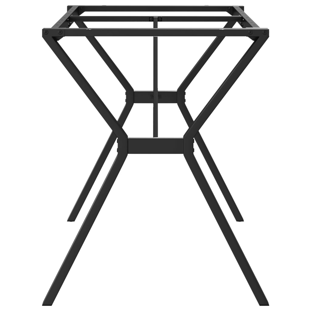 Ben for spisebord Y-ramme 140x60x73 cm stål