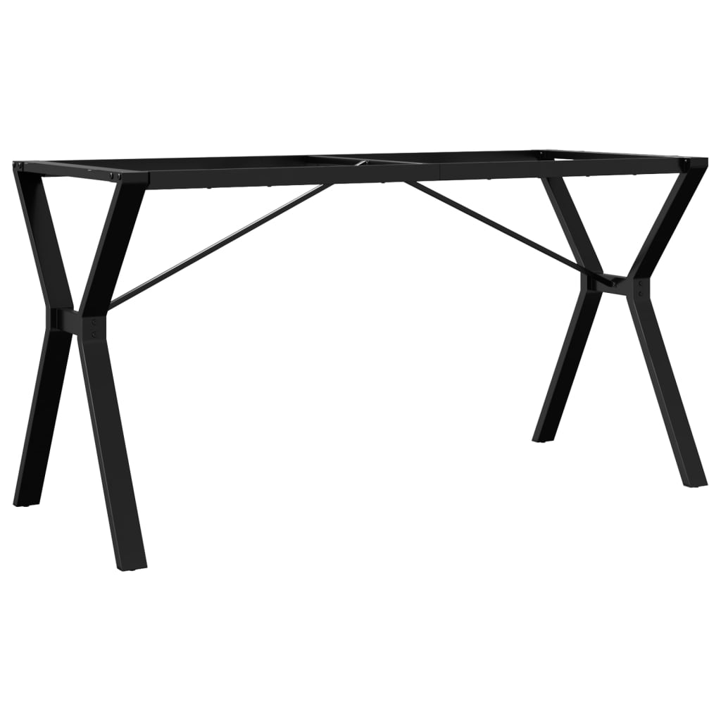 Ben for spisebord Y-ramme 140x60x73 cm stål